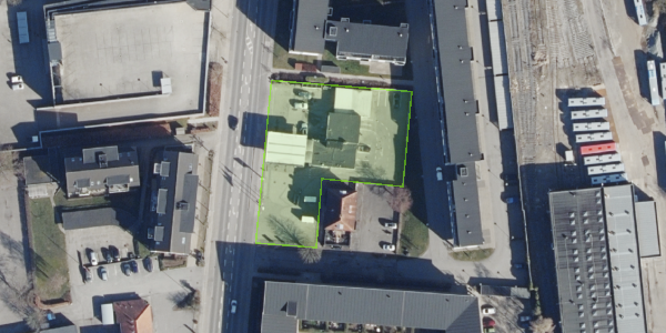 Matrikelkort Banegårdsgade 21