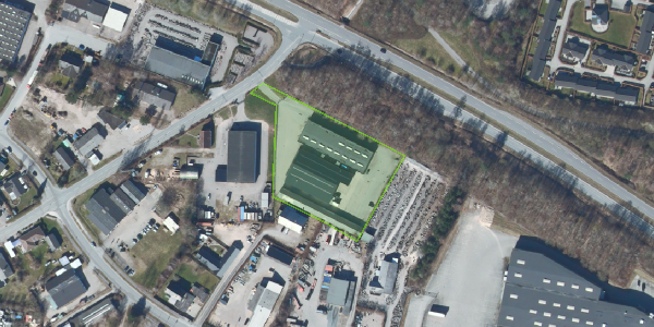 Matrikelkort Industrivej 14