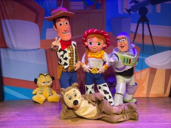 Capa do evento: As aventuras de Buzz, Wood e Jessi - Teatro Pátio Savassi