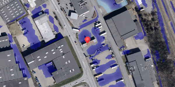 Ekstrem regn på Industrivej 18, 6330 Padborg