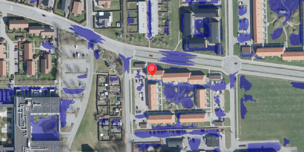 Ekstrem regn på Garnisonen 25, 4100 Ringsted