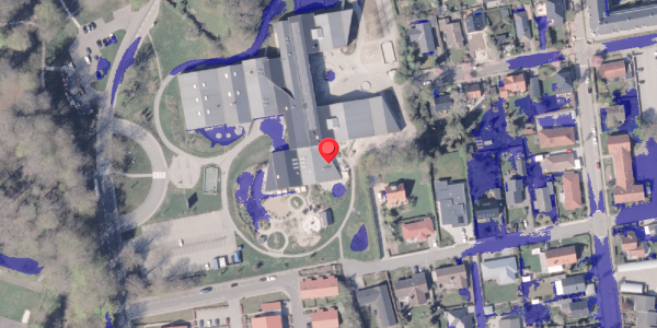 Ekstrem regn på Holsteinsgade 43A, 8300 Odder