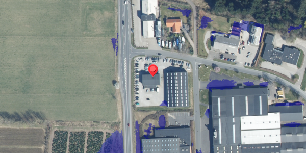 Ekstrem regn på Industrivej 2, 8653 Them
