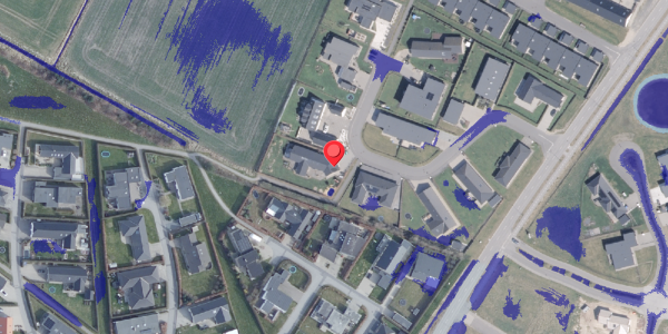 Ekstrem regn på Præsteageren 9, 9440 Aabybro
