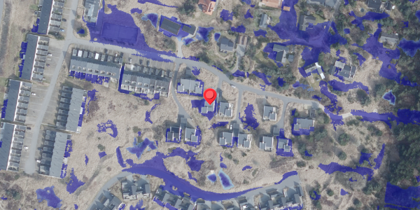 Ekstrem regn på Ferren 49, 9492 Blokhus