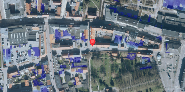 Ekstrem regn på Algade 28K, 4000 Roskilde
