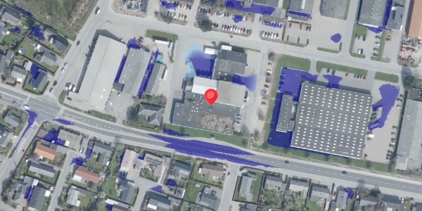 Ekstrem regn på Industrivej 8, 7700 Thisted