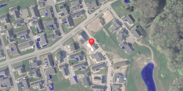 Ekstrem regn på Seglager 36, 8370 Hadsten