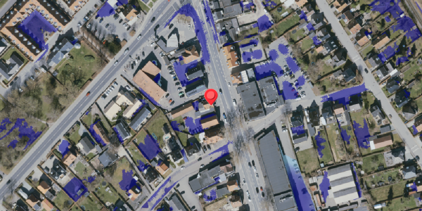 Ekstrem regn på Dalumvej 9, 5250 Odense SV