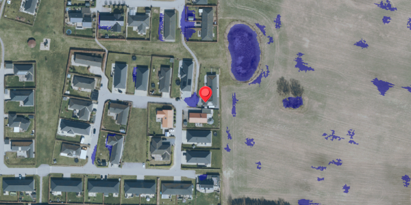 Ekstrem regn på Heering Huse 63, 4690 Haslev