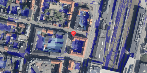 Ekstrem regn på Danmarksgade 4, . , 6700 Esbjerg