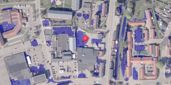 Ekstrem regn på Rådhusgade 13E, 8300 Odder