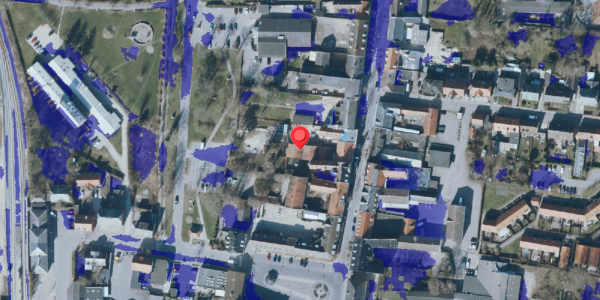 Ekstrem regn på Algade 13C, 4660 Store Heddinge