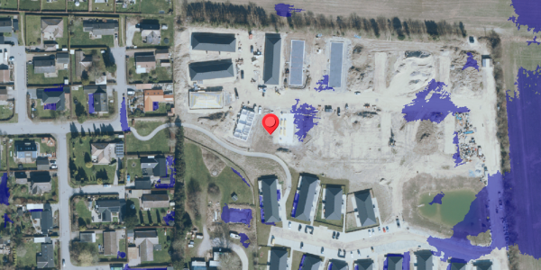 Ekstrem regn på Rugmarken 29, 4690 Haslev