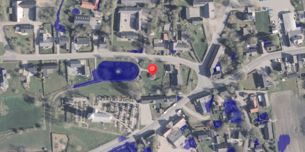 Ekstrem regn på Aarestrupvej 98, 9520 Skørping