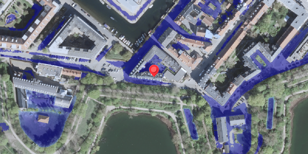 Ekstrem regn på Christianshavns Voldgade 3, 5. th, 1424 København K