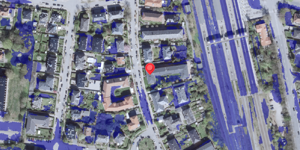 Ekstrem regn på Esthersvej 22, 2900 Hellerup
