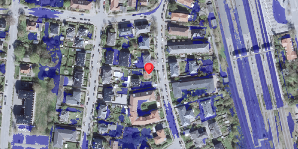 Ekstrem regn på Esthersvej 23, 2900 Hellerup