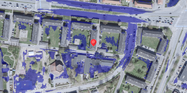 Ekstrem regn på Folehaven 21, 2. th, 2500 Valby