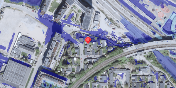 Ekstrem regn på Følager 21, 2500 Valby