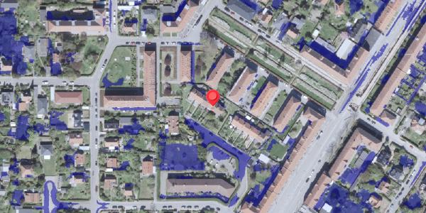Ekstrem regn på Havebo 4H, . , 2500 Valby