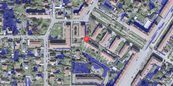 Ekstrem regn på Havebo 4M, . , 2500 Valby