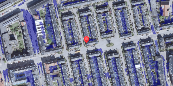 Ekstrem regn på Heisesgade 36, 2100 København Ø