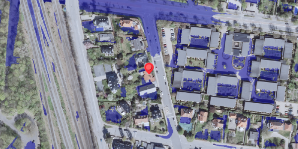 Ekstrem regn på Lundevangsvej 19, 2900 Hellerup