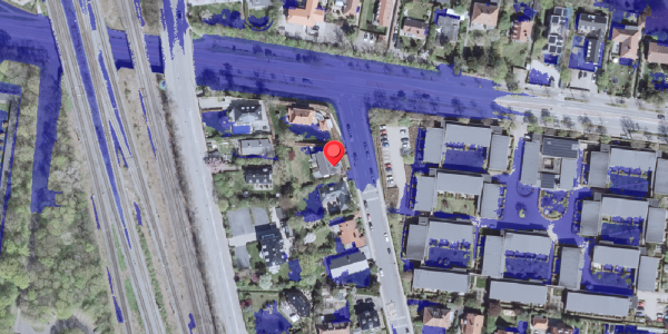Ekstrem regn på Lundevangsvej 23, 2900 Hellerup