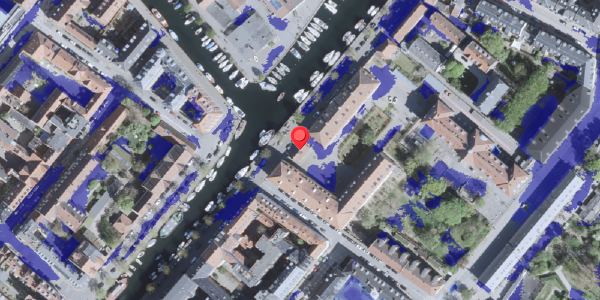 Ekstrem regn på Overgaden Oven Vandet 60A, 1415 København K