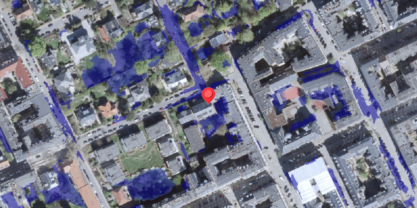 Ekstrem regn på Rosenvængets Allé 42B, 1. th, 2100 København Ø