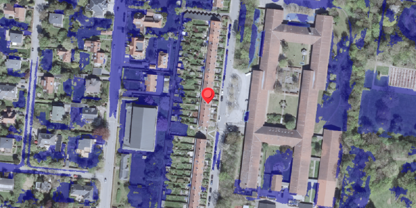 Ekstrem regn på Rymarksvej 40, 2900 Hellerup
