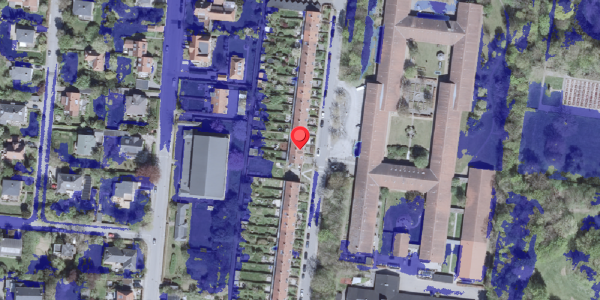 Ekstrem regn på Rymarksvej 44, 2900 Hellerup