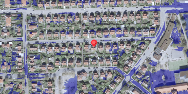 Ekstrem regn på Steenbergsvej 13, 2500 Valby