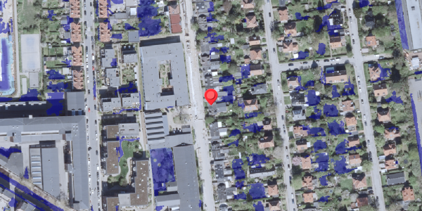Ekstrem regn på Trekronergade 113, 2500 Valby