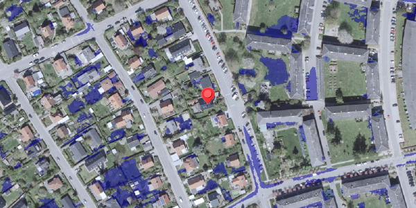 Ekstrem regn på Urtehaven 34, 2500 Valby