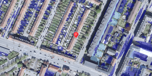 Ekstrem regn på Duevej 13, 2000 Frederiksberg