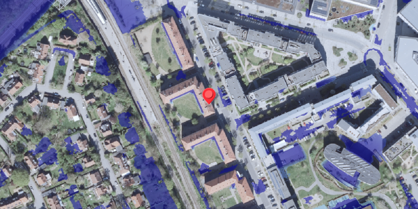 Ekstrem regn på Flintholm Alle 35, 4. tv, 2000 Frederiksberg