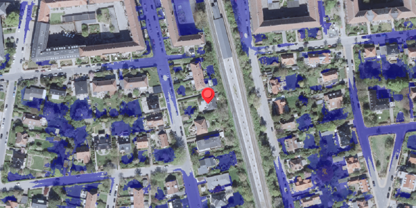 Ekstrem regn på Hoffmeyersvej 15, 2000 Frederiksberg