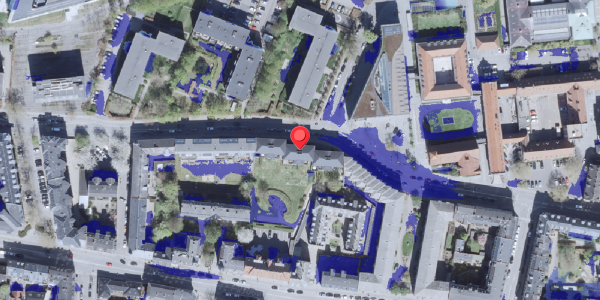 Ekstrem regn på Howitzvej 45, 2. tv, 2000 Frederiksberg