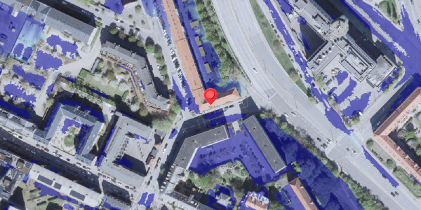 Ekstrem regn på Kronprinsesse Sofies Vej 43, 2. th, 2000 Frederiksberg