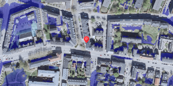 Ekstrem regn på Solvej 2, 2. th, 2000 Frederiksberg