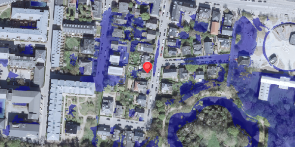 Ekstrem regn på Steen Blichers Vej 12, 2000 Frederiksberg