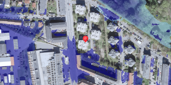 Ekstrem regn på Søndre Fasanvej 87C, st. 2, 2000 Frederiksberg