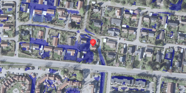 Ekstrem regn på Egebjerghuse 24, 2750 Ballerup