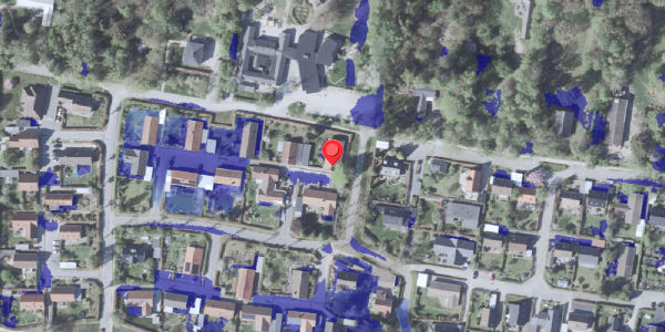 Ekstrem regn på Egebjerghuse 28, 2750 Ballerup