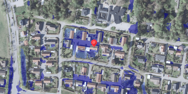 Ekstrem regn på Egebjerghuse 36, 2750 Ballerup
