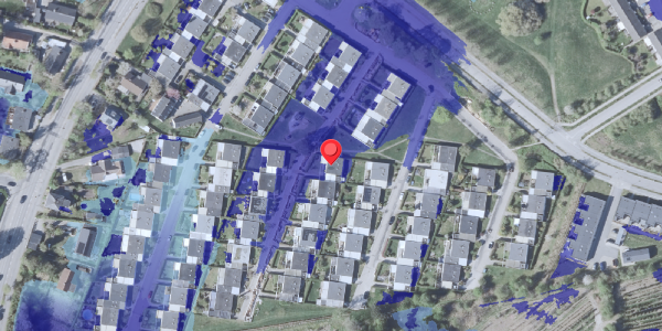 Ekstrem regn på MacGregor Alle 7, 2750 Ballerup
