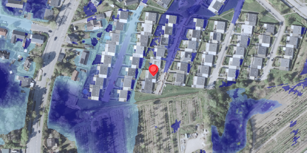 Ekstrem regn på MacGregor Alle 18, 2750 Ballerup