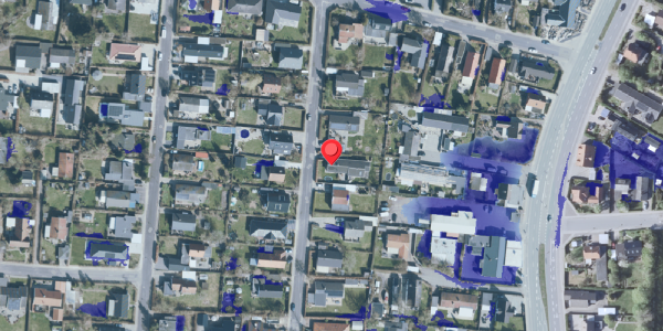 Ekstrem regn på Hyldetoften 7, 2750 Ballerup